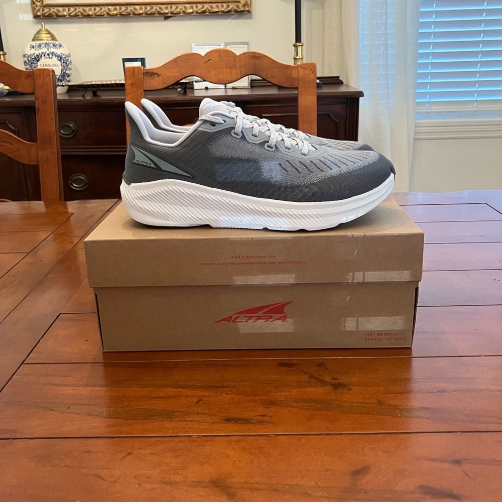 Altra Men's Charcoal and White Athletic Shoes